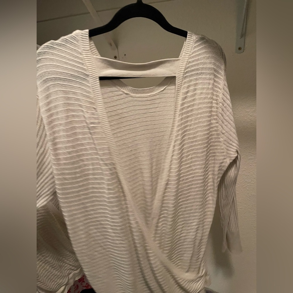 Cream sweater